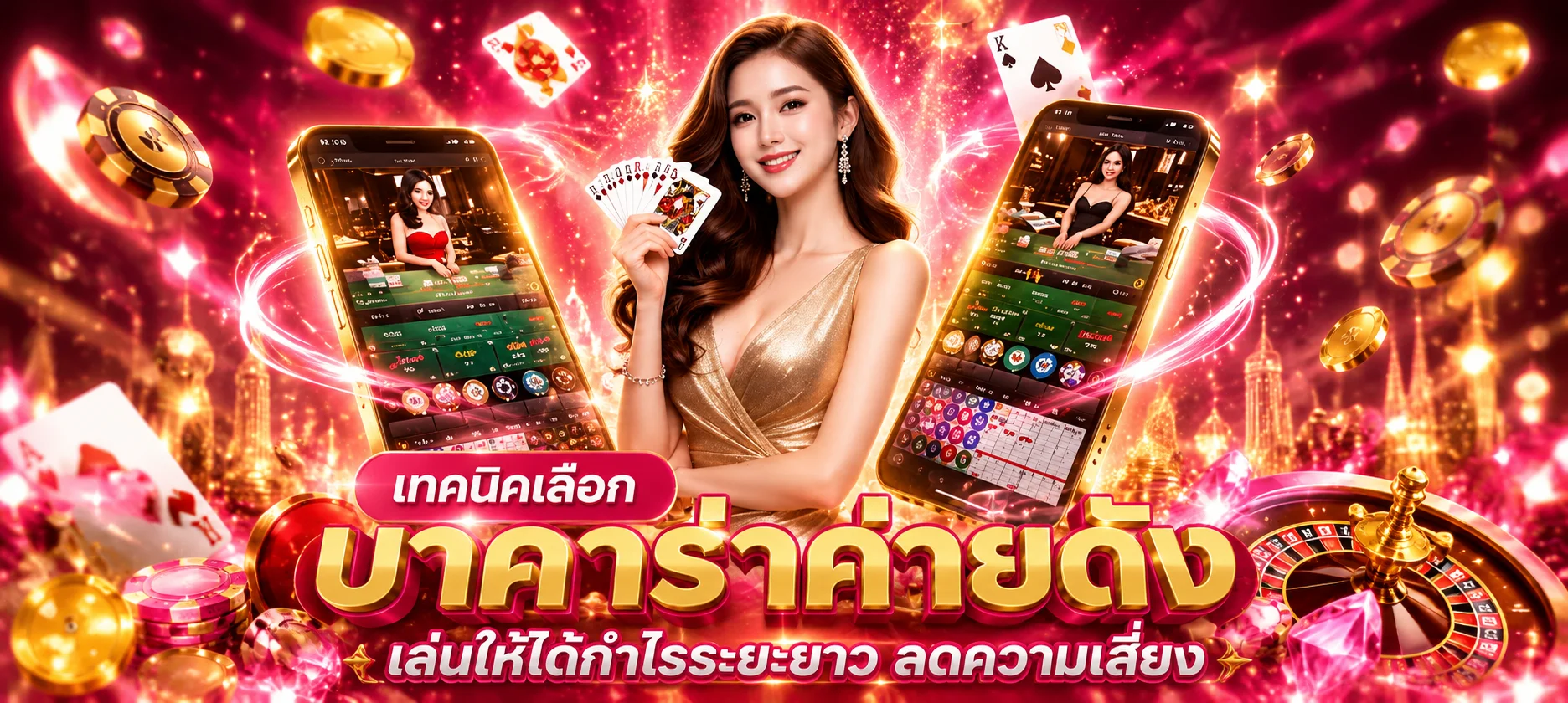 คาสิโนออนไลน์เว็บตรง บาคาร่า รูเล็ต ดีลเลอร์สาวสวยไลฟ์สด